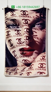 Chanel Throw Blankets